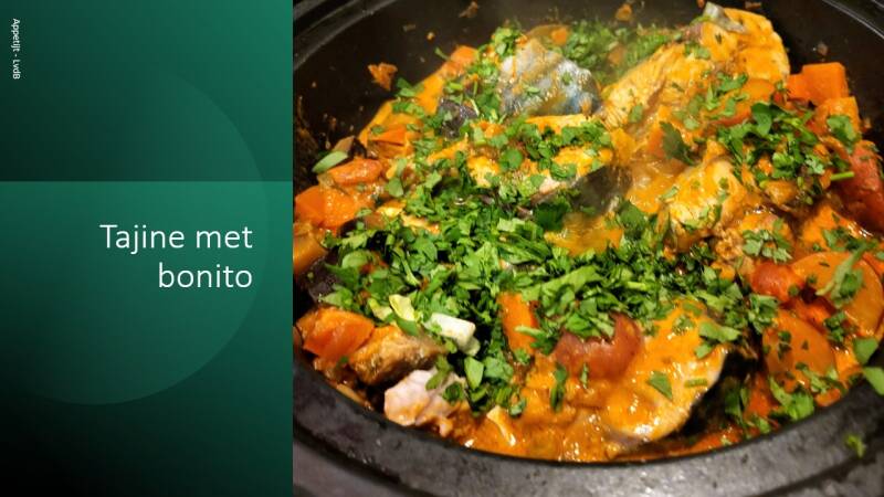 Tajine met bonito