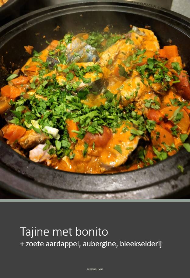 Tajine met bonito
