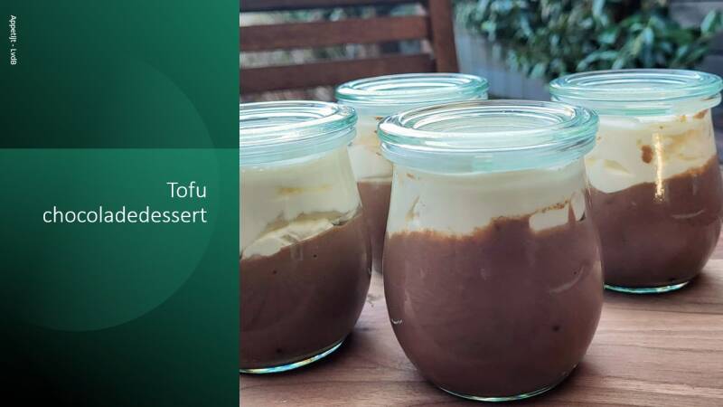 Toofu chocoladedessert