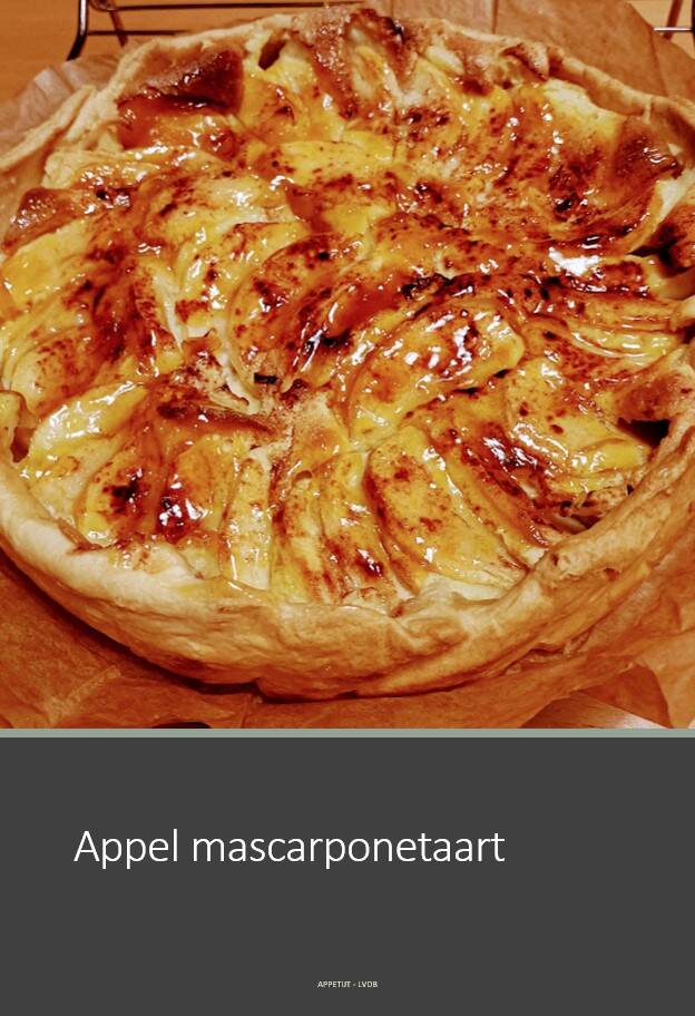 Appel mascarponetaart