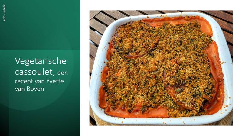 Vegetarische cassoulet, een recept van Yvette van Boven.
