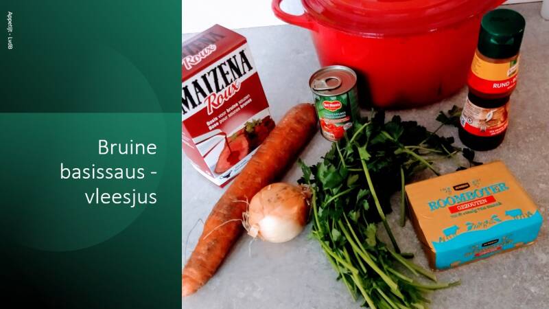 Bruine basissaus - Vleesjus