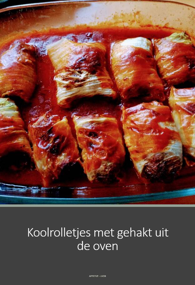 Koolrolletjes met gehakt uit de oven