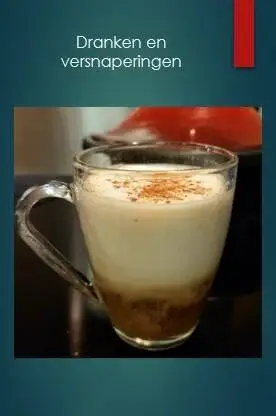 Dranken en versnaperingen