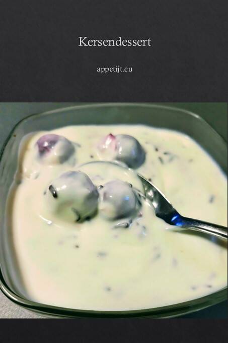 Kersendessert