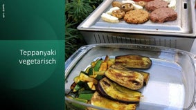 Vegetarische tappanyaki