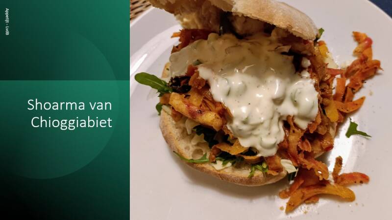 Shoarma van chioggiabiet