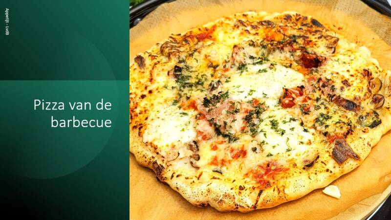 Pizza van de barbecue