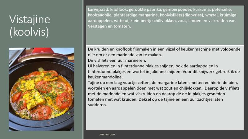 Recept vistajine (koolvis)