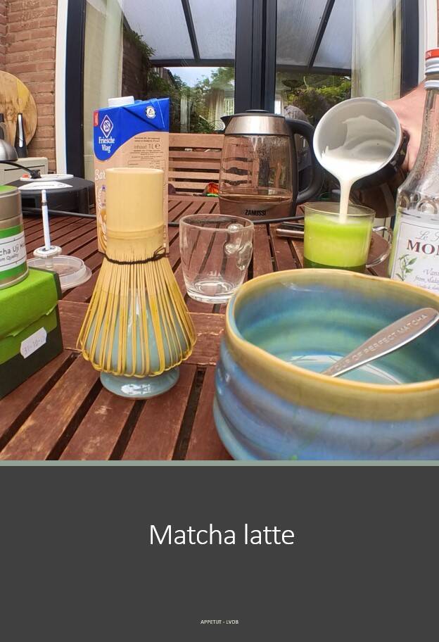 Matcha latte