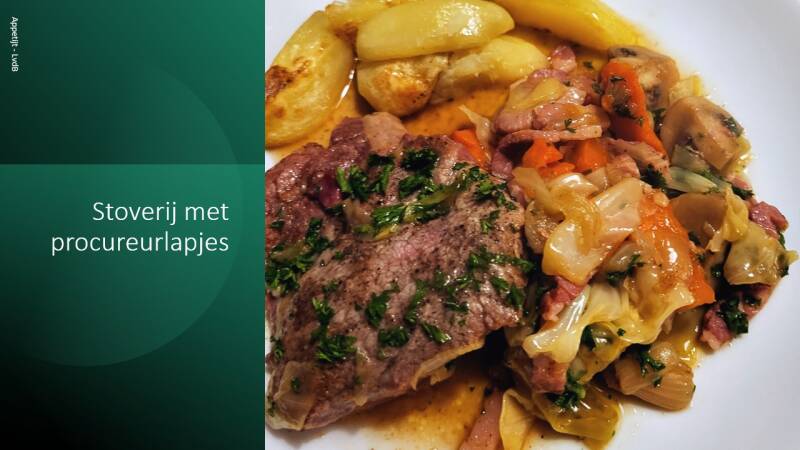 Stoverij met procureurlapjes