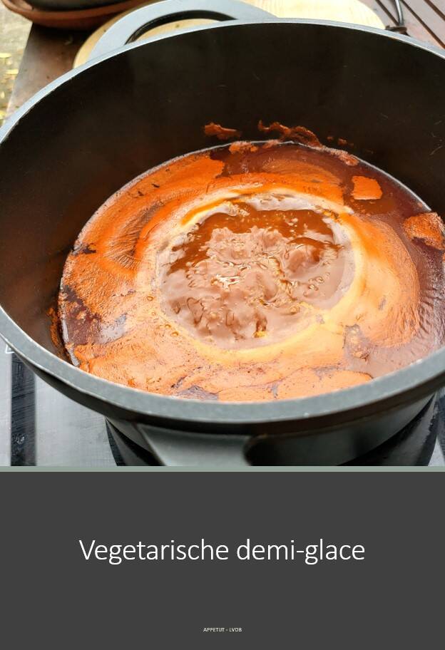Vegetarische demi-glace