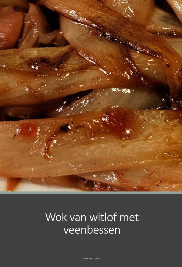Wok van witlof met veenbessen