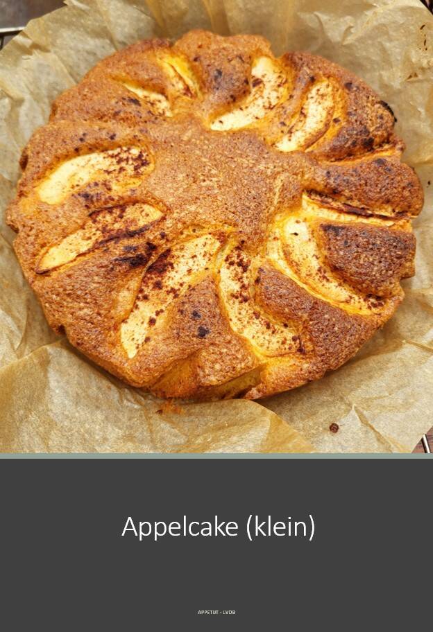 Appelcake (klein)