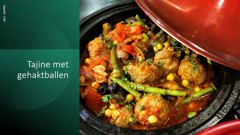 Tajine met gehaktballen