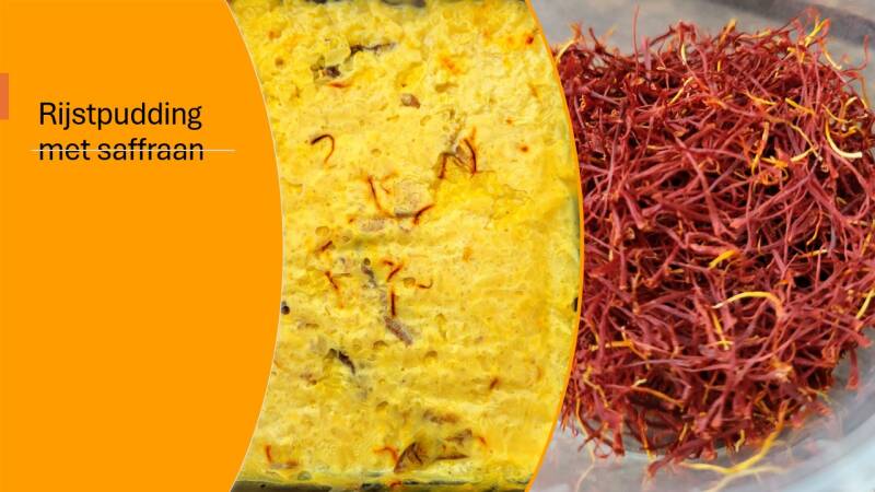 Rijstpudding met saFFRAAN