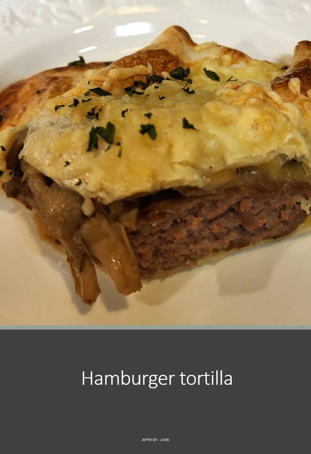 Hamburger tortilla