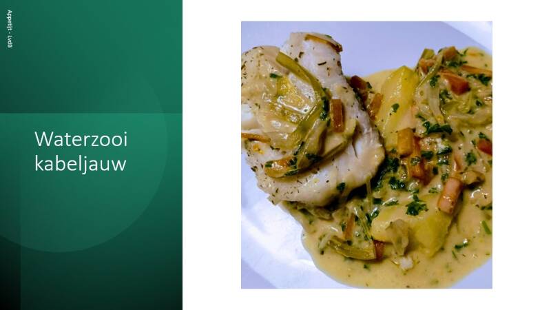 Waterzooi van kabeljauw