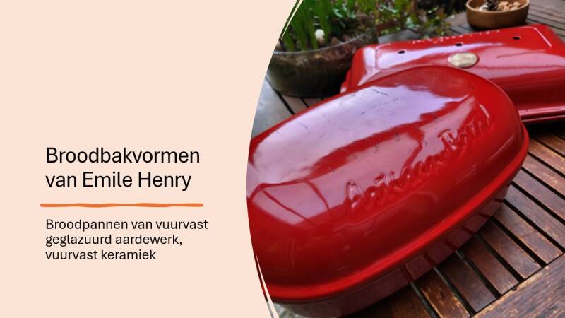 Broodbakvormen van Emile Henry