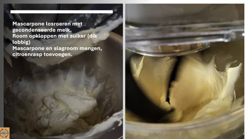 Tiramisu (zonder ei, zonder alcohol)