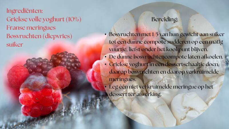 Ingrediënten en bereiding 