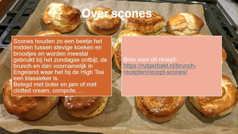 Over scones