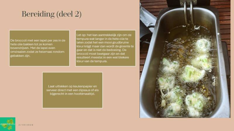 Bereiding deel 2