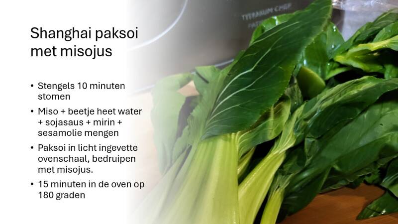Shanghai paksoi met misojus