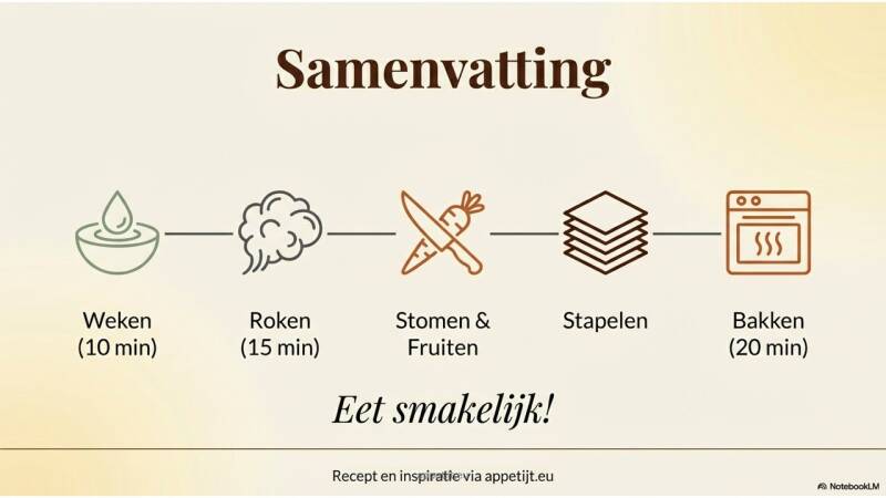 Samenvatting van het recept