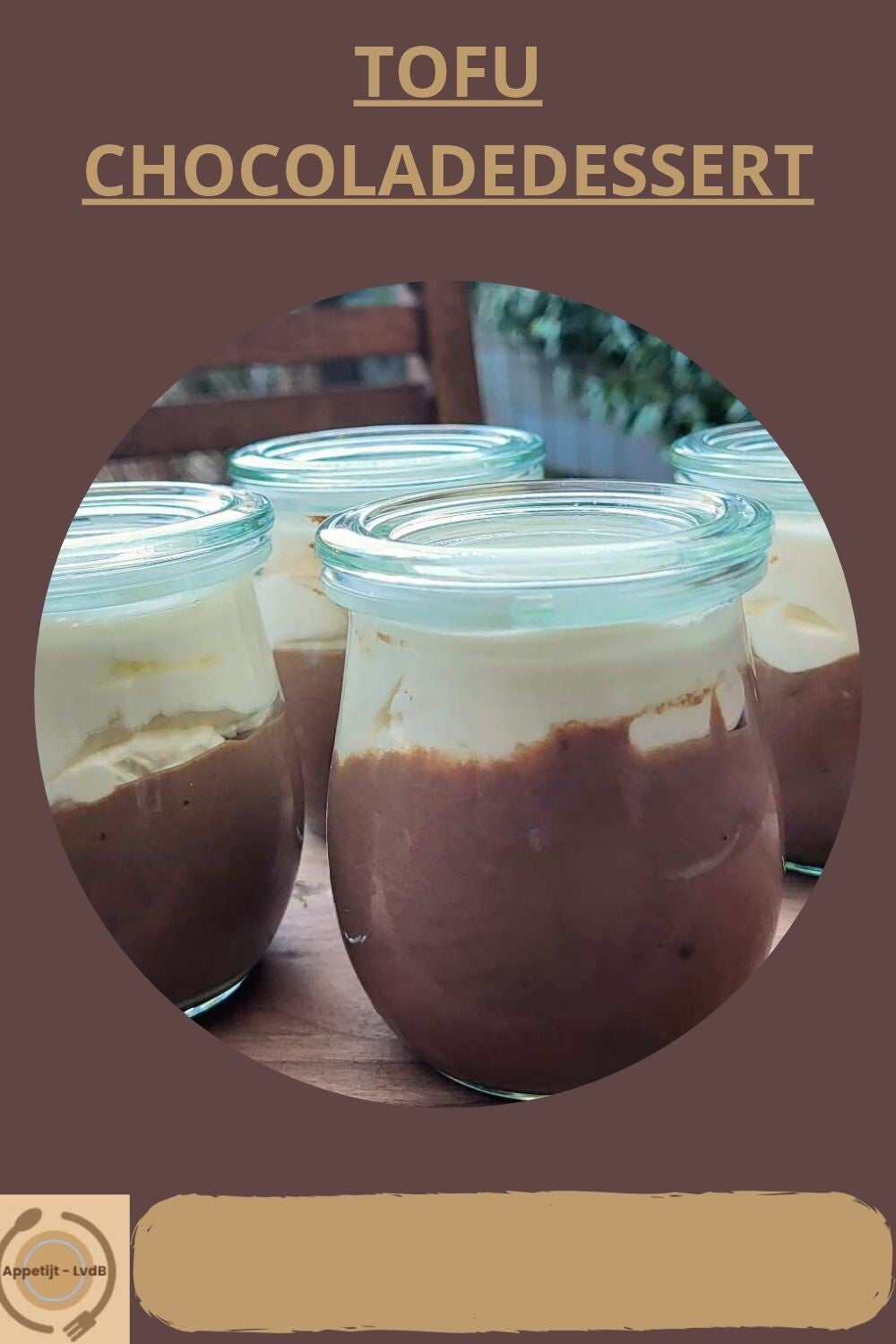 Tofu chocoladedessert