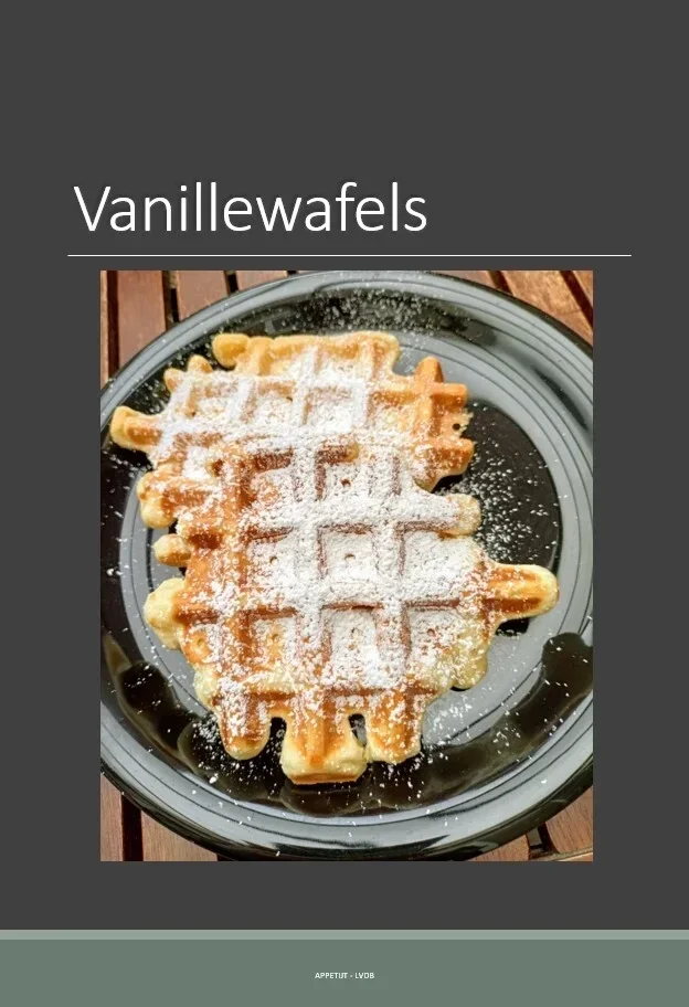 Vanillewafels