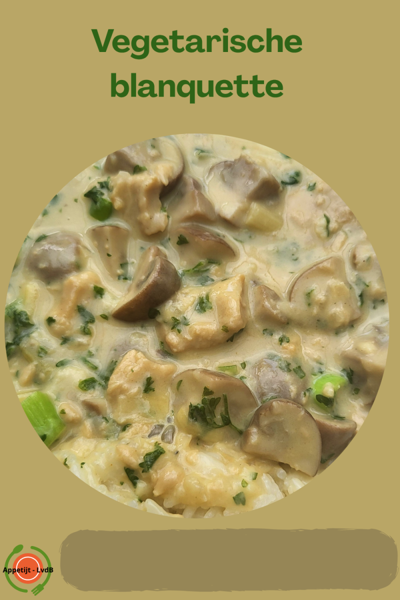 Vegetarische blanquette