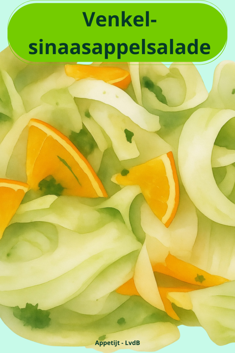 Venkel- sinaasappelsalade