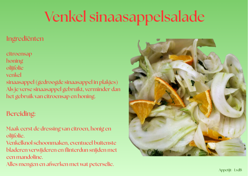 Venkel-sinaasappelsalade