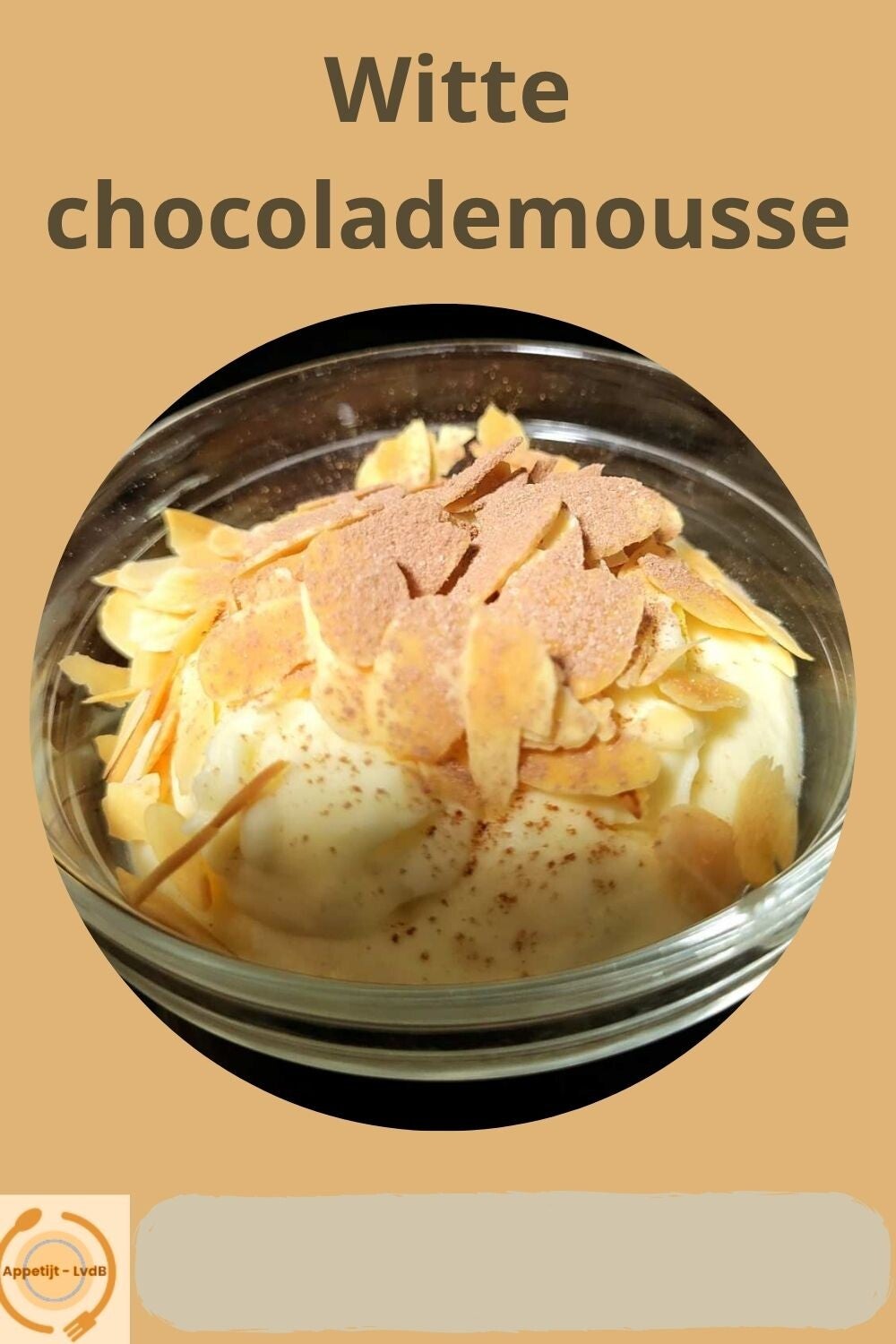 Witte chocolademousse