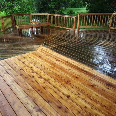 deck power washing