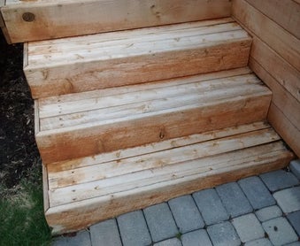 deck stairs problem