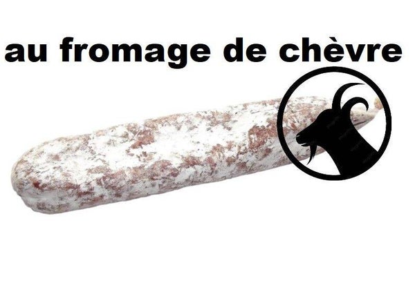 SAUCISSON AU FROMAGE DE CHEVRE