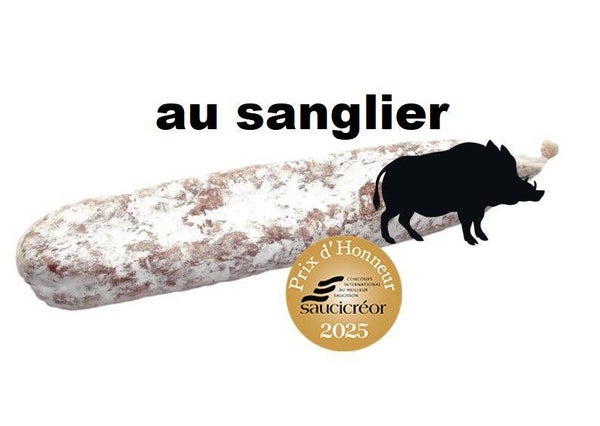 SAUCISSON AU SANGLIER