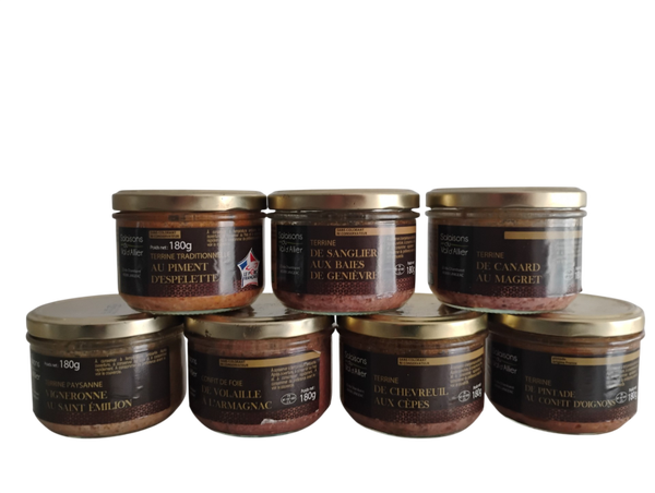BOX DE 7 TERRINES 20€