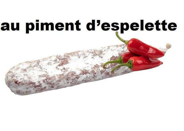 SAUCISSON AU PIMENT D ESPELETTE