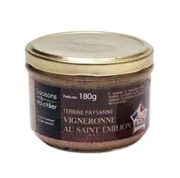 TERRINE VIGNERONNE AU SAINT EMILION