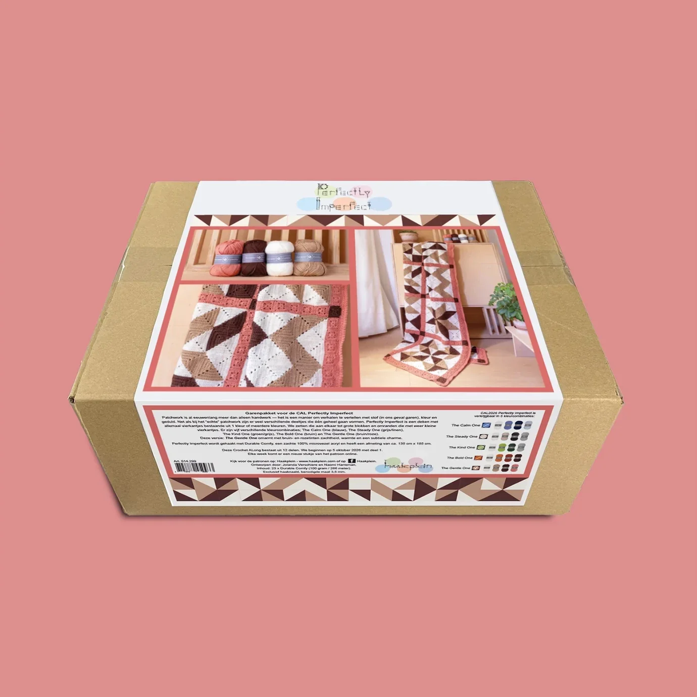 Durable Haakpakket Deken Perfectly Imperfect - The Gentle One
