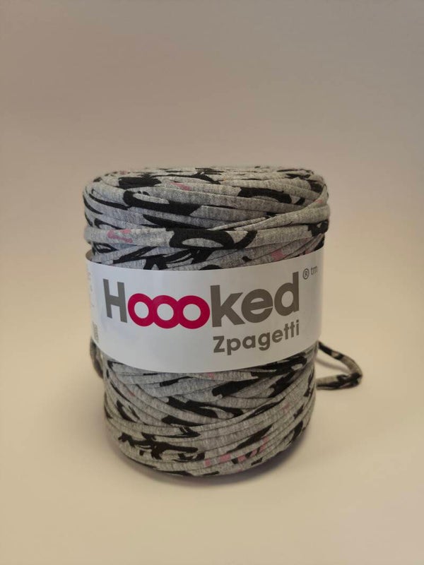 Hoooked Zpagetti 28 Grijs Graffiti