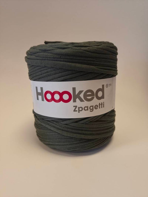 Hoooked Zpagetti 32 Olijfgroen