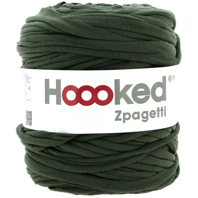 Hoooked Zpagetti 06 Licht Legergroen