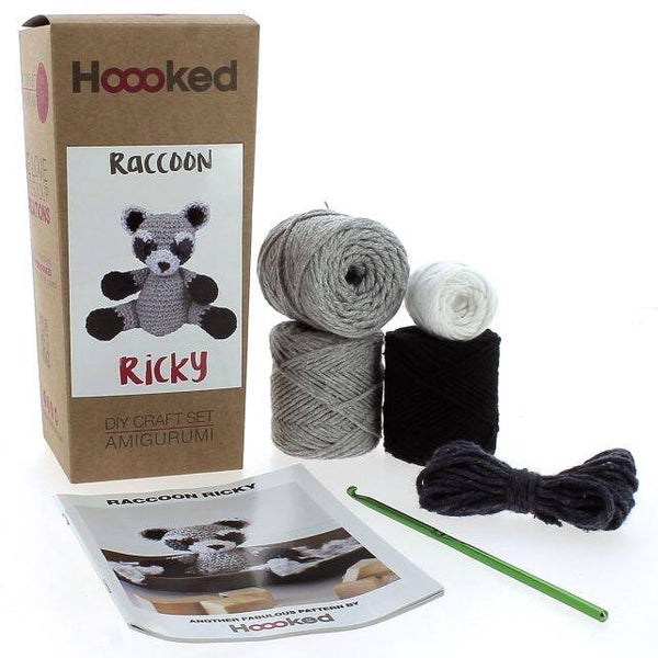 Hoooked Haakpakket Raccoon Ricky