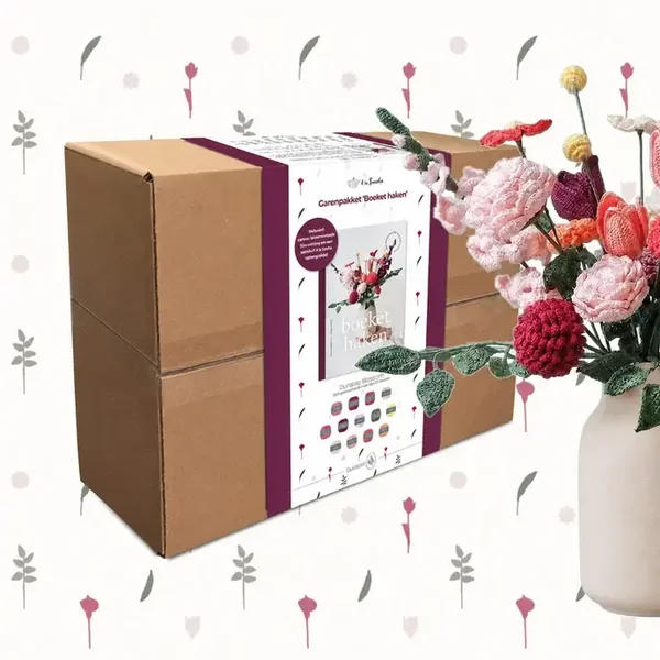 Boeket haken garenpakket a la Sascha - Durable Blossom
