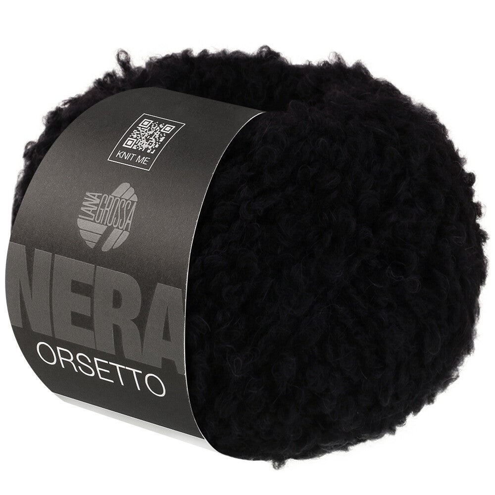Lana Grossa Orsetto (Nera) 15