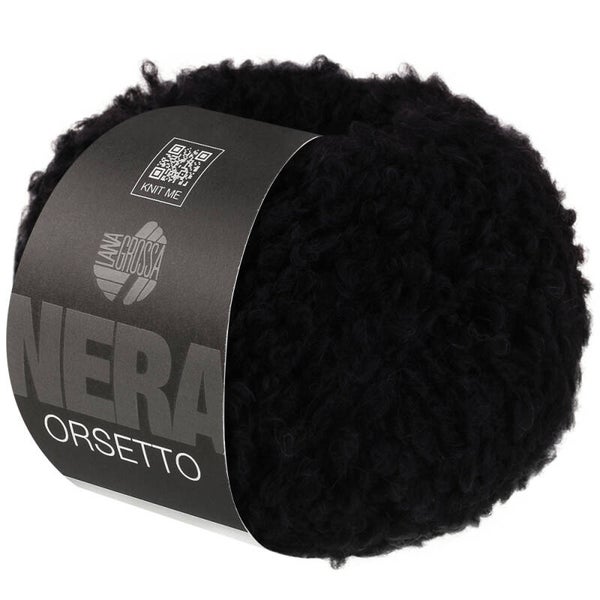 Lana Grossa Orsetto (Nera) 15